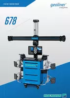 Стенд сход развал 3D Hofmann GEOLINER 678 AC400