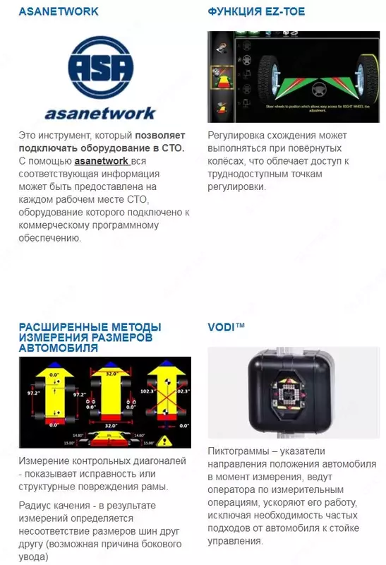Стенды сход развала GEOLINER-790 ХD с быстрозажимами AC400