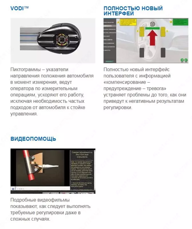 Стенд сход развала 3D Hofmann Geoliner 630 Италия