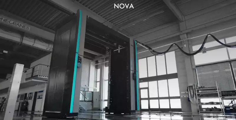 Профессиональная портальная автомойка NOVA для любого типа коммерческого транспорта