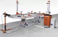 Стапель SIVER ELM 210. Рихтовочный стенд c подъемником с измерительной системой SIVER DATA