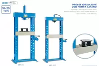  156/P Пресс напольный гидравлический  двухскоростной ножной привод. Усилие 20 т.	 OMCN - 