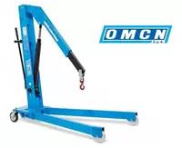  GP10/DE Кран гаражный гидравлический. Грузоподъемность до 1000 кг. OMCN Только в розницу