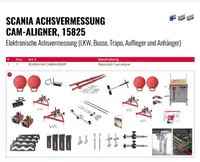 СТЕНД СХОД-РАЗВАЛ ГРУЗОВЫХ АВТОМОБИЛЕЙ JOSAM  ПРОДВИНУТЫЙ КОМПЛЕКТ АРТ: 14132