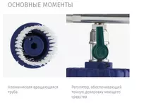  ZX.7223-BK IDROBASE Пистолет для чистки салона автомобиля Торнадор - 