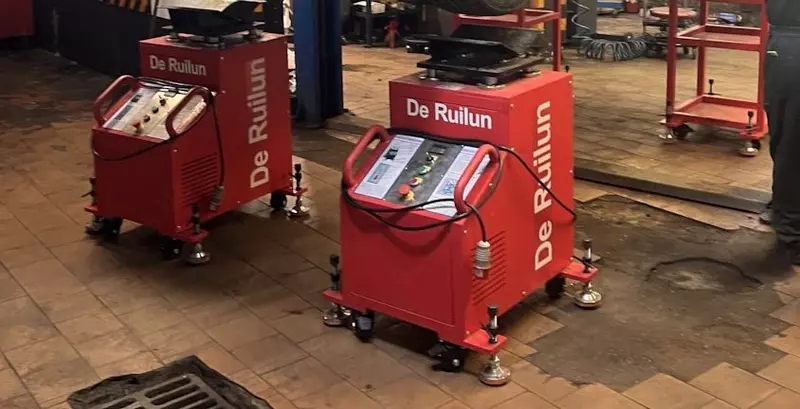 Suspension noise tester Передвижной тестер подвески автомобилей DERUILIN