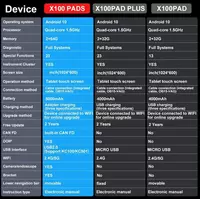 7 325 000 so'm X100PADS XTOOL Планшетный программатор автомобильных ключей