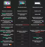  FCAR F7S-D ДИАГНОСТИКА ГРУЗОВЫХ АВТОМОБИЛЕЙ - Диагностические сканеры-мотортестеры