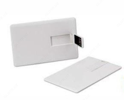 Флешка-визитка, Флешка-карта. пластик и металл 8/16Гб
