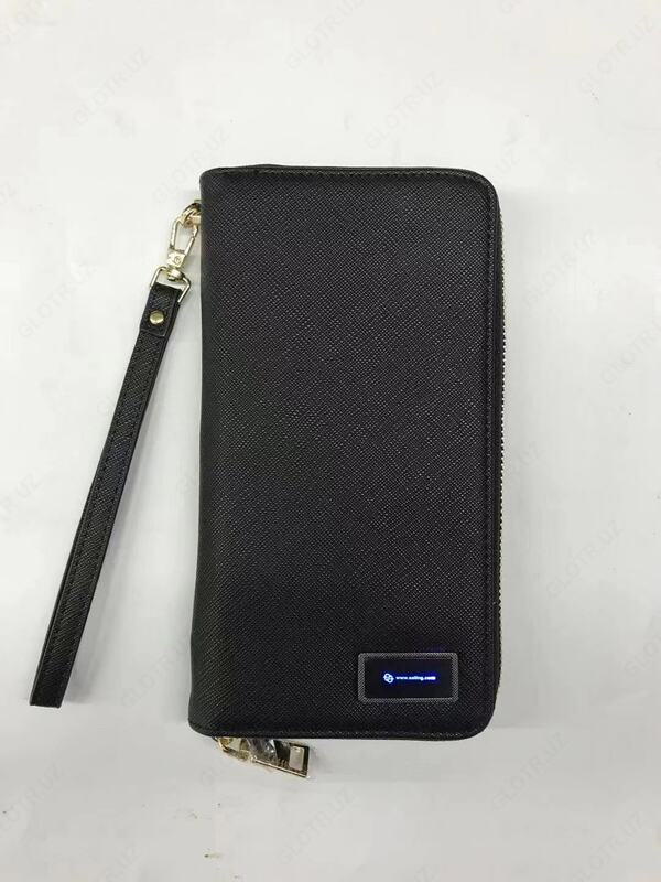 Барсетка / Клач / Кошелёк / Портмоне с LED логотипом и повербанком