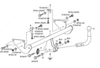 Фаркоп для автомобилей Нексия 3