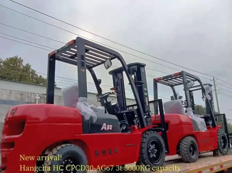 Hangcha (HC) KARA CPCD30-AG67 uch tonnalik vilkali yuk ko‘taruvchi mashina. Chakana savdo