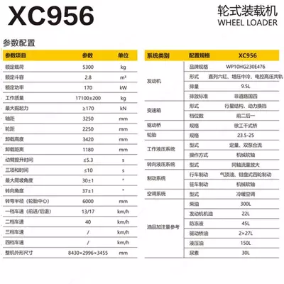  Фронтальный погрузчик XCMG XC956 3 куба ООО «YEMA GROUP INTERNATIONAL»