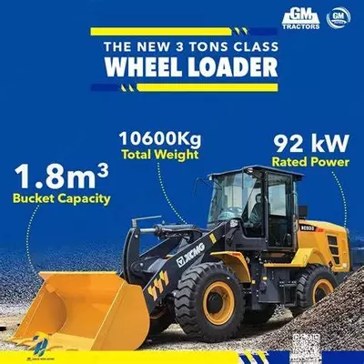 Погрузчик XCMG XC938 1,8 куб Грузоподъёмность 3 т