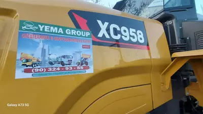 Katta oldingi yuklagich XCMG XC958 3,5 kubome