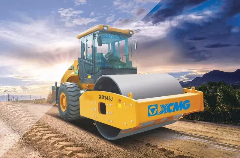 Каток одно вальцовый XS143J XCMG 14 тон - Дорожные катки