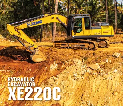   на складе Гусеничный карьерный экскаватор XE220C 1 2 xcmg