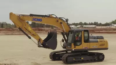 Гусеничный карьерный экскаватор XE215G 1,2 xcmg