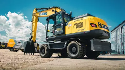  Экскаватор колесный XCMG XE210WD Объем ковша: 1 м складе - 