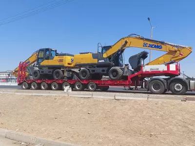  Экскаватор колесный XCMG XE210WD Объем ковша: 1 м складе - ООО «YEMA GROUP INTERNATIONAL»
