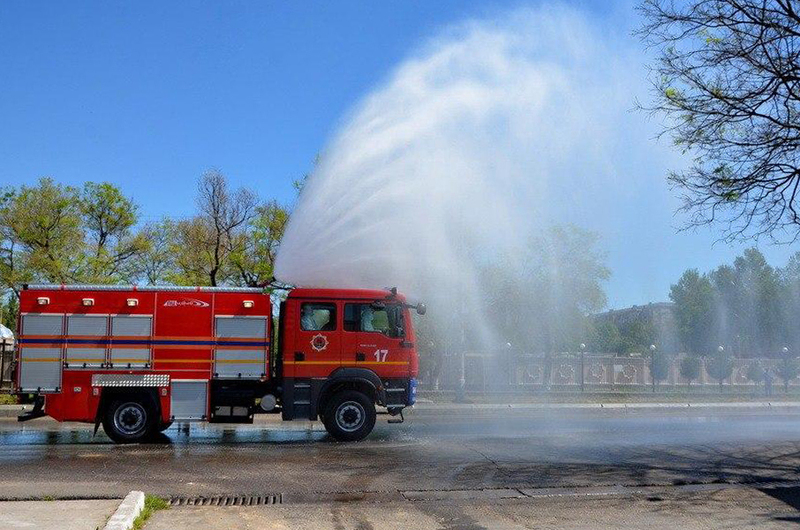 Техника Uz Truck & Bus Motors в борьбе против вируса!