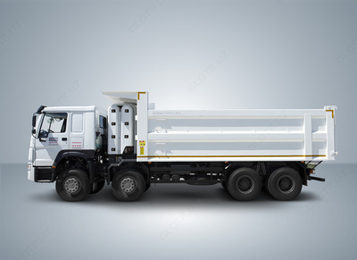 Самосвал Howo 8X4 CNG газовый на метане