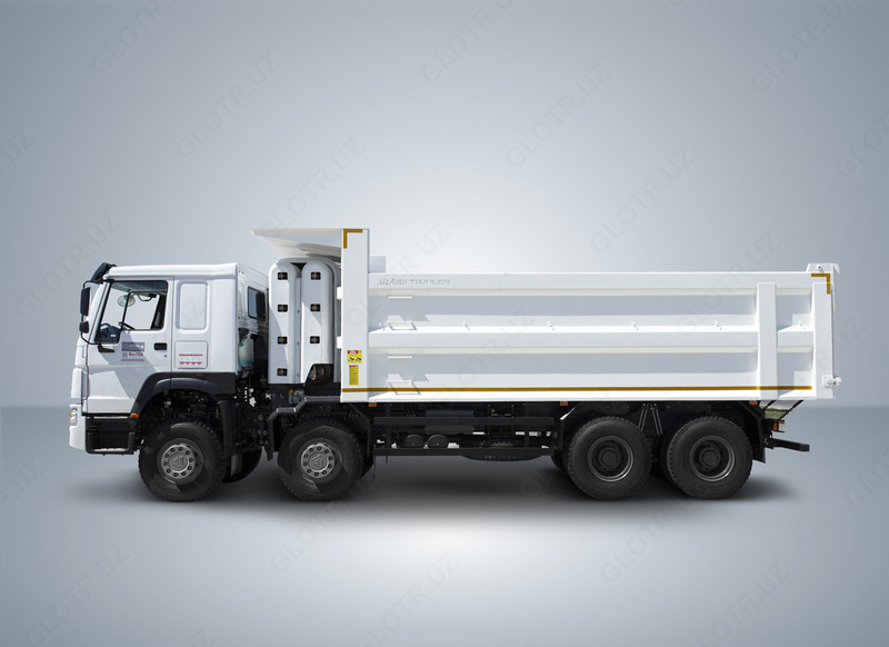 Самосвал Howo 8X4 CNG газовый на метане