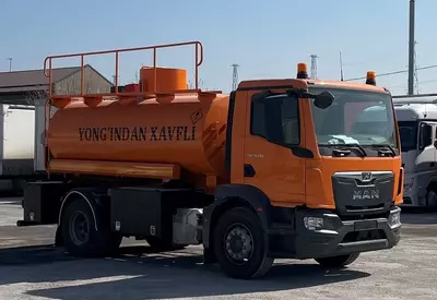 Топливозаправщик, бензово MAN TGM 18.290 4x2 Euro 5 - 10 куб.м (рессорный NY39-C)