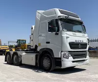  Тягач Howo-T7H 440 6x4 CNG газовый на метане  AMT (2 моста  пневмоподвеска) - 