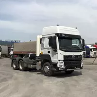  Тягач Howo-V7X 420 6x4 CNG метан газли (2 мост  подушкали) - 