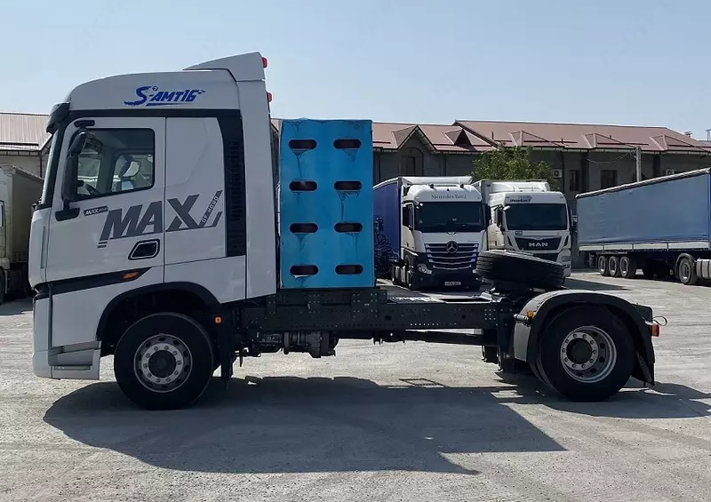 Тягач Howo-Max 460 4x2 CNG метан газли, AMT, ретардерли (1 мост, подушкали)