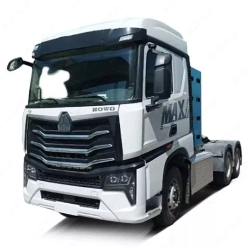 Тягач Howo-Max 440 6x4 CNG метан газли (2 мост  подушкали)