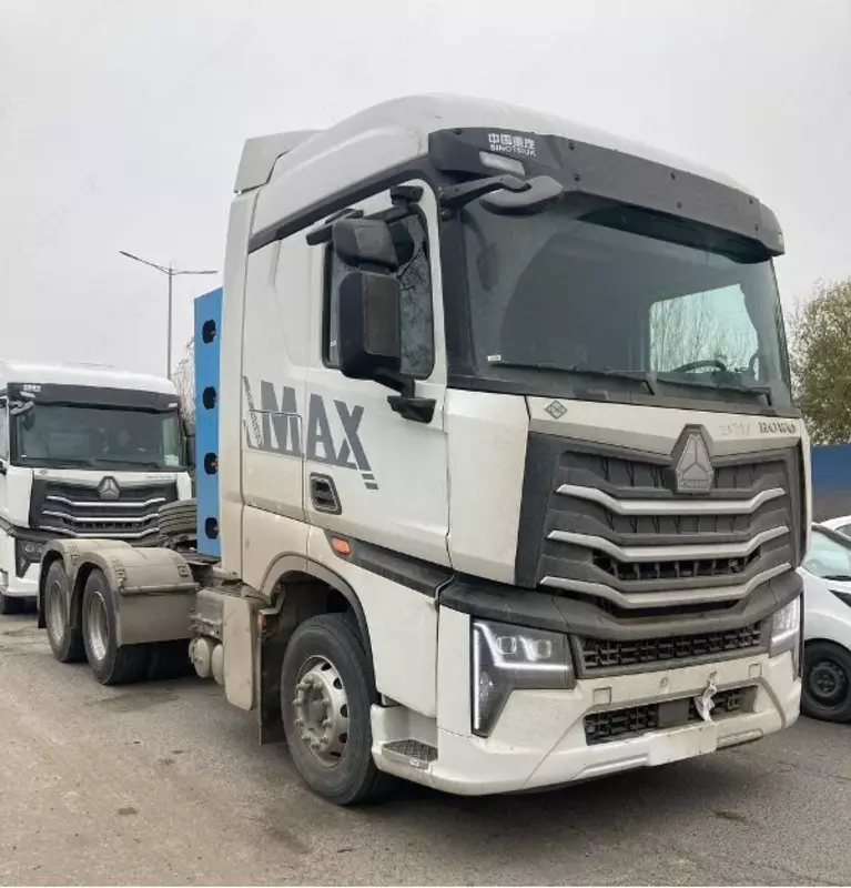  Тягач Howo-Max 440 6x4 CNG метан газли (2 мост  подушкали) - 