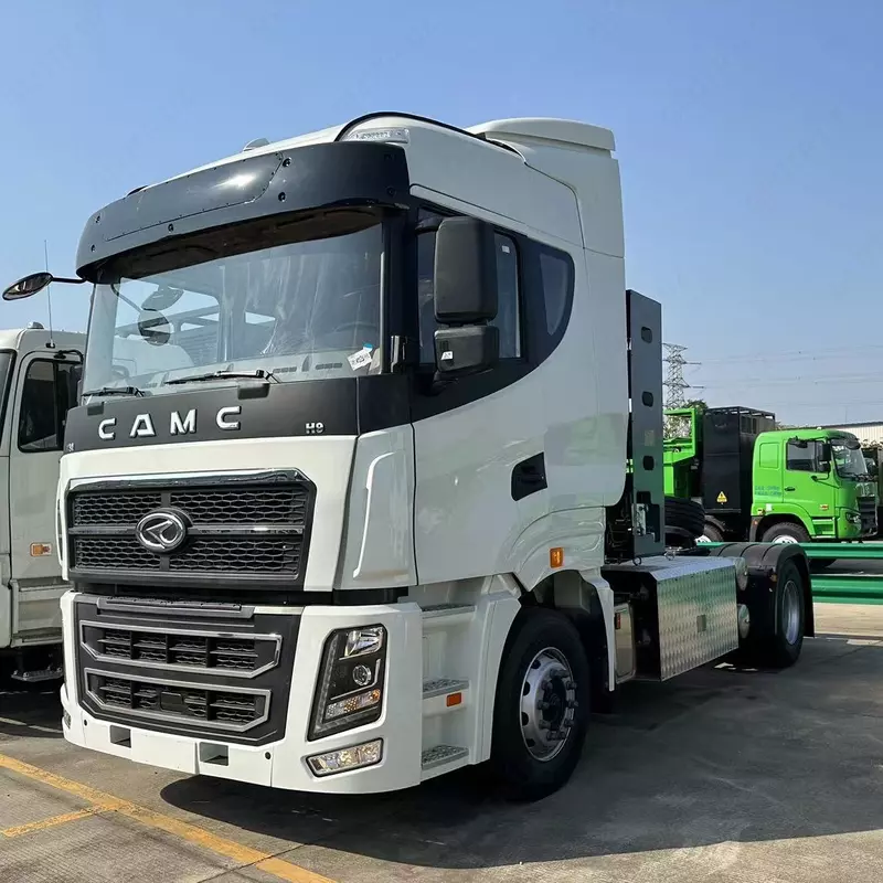Тягач CAMC H9-430 4x2 CNG метан газли (1 мост  подушкали)