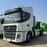 Тягач CAMC H9-430 4x2 CNG метан газли (1 мост  подушкали)