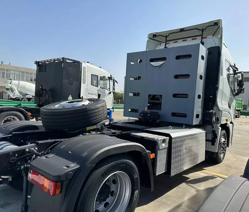   Тягач CAMC H9-430 4x2 CNG метан газли (1 мост  подушкали)