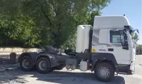  Тягач Howo-V7X 420 6x4 CNG газовый на метане (2 моста  рессора) - 