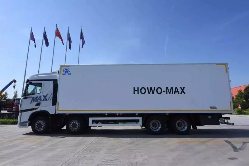 Автофургон Howo-Max 480 8x4 Euro 5 - 9,6 м (пневмоподвеска)
