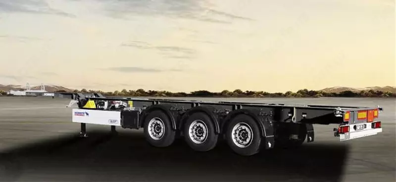 Контейнер ташувчи ярим тиркама Schmitz Gooseneck