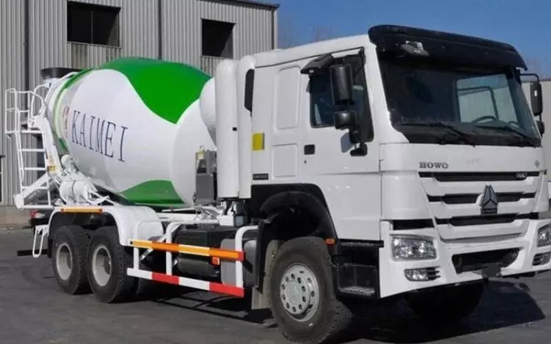 Бетоносмеситель Howo 9 куб.м миксер газовый на метане