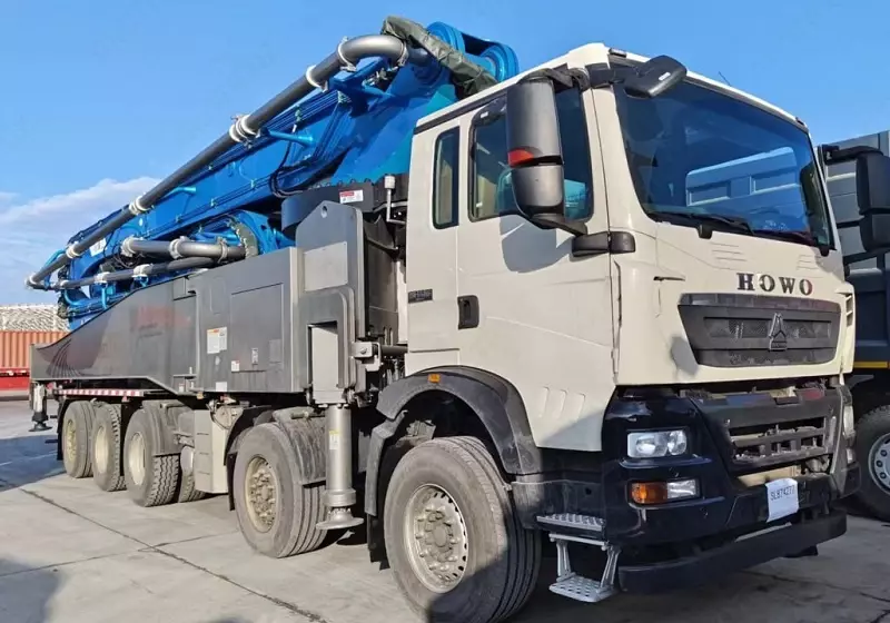 Автобетононасос Howo Jiuhe 63 м - по запросу