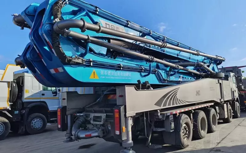 по запросу Автобетононасос Howo Jiuhe 63 м