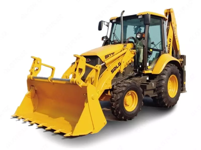Ғилдиракли экскаватор-юклагич SDLG B877F - 0,18 / 1,0 куб.м