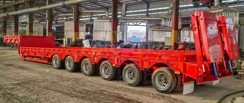 Оғир юк ташувчи ярим тиркама Shengrun 75 т