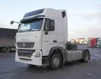 Тягач Howo-T7H 480 4x2 дизель  ретардерли (1 мост  подушкали)