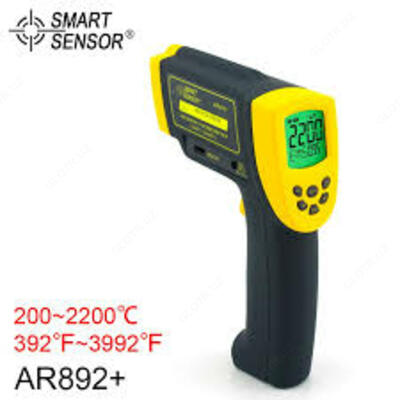 Термометр инфракрасный -18+1650С  и до 50-2200С