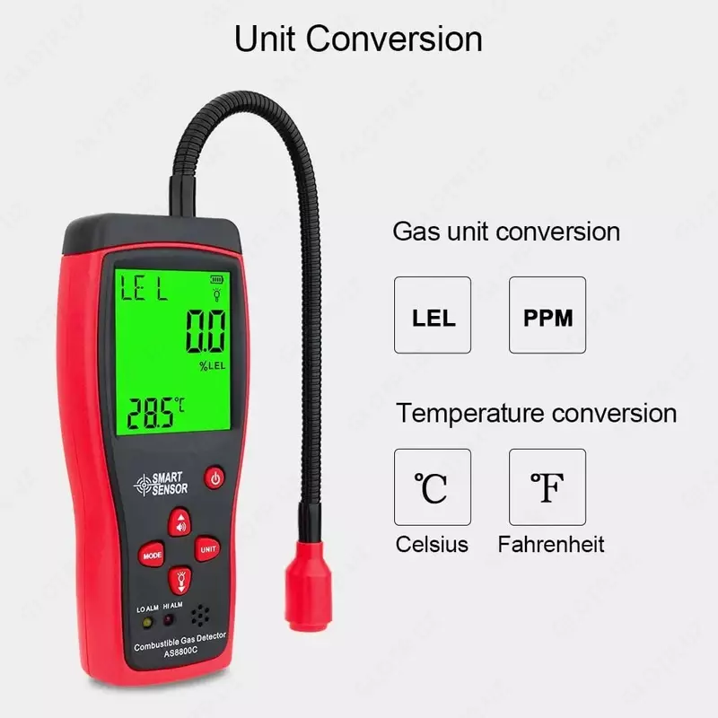 Детектор утечки газа