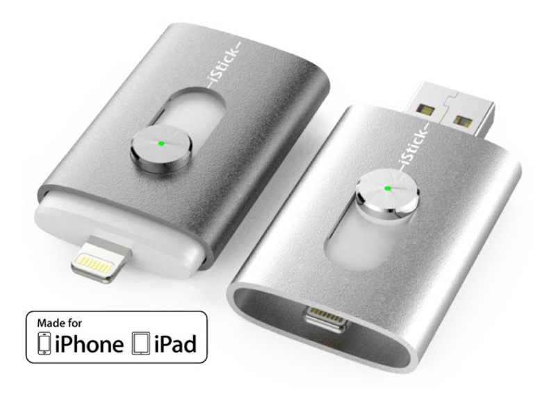 ISTICK – КОМПАКТНЫЙ FLASH-НАКОПИТЕЛЬ ДЛЯ IOS-УСТРОЙСТВ