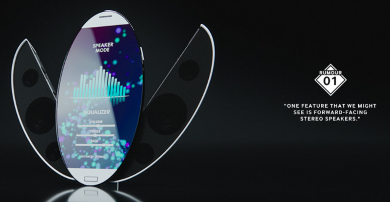 SAMSUNG ПОКАЗАЛА ПРОЗРАЧНЫЙ GALAXY S6 И СМАРТФОН С ТРЕХСТОРОННИМ ДИСПЛЕЕМ