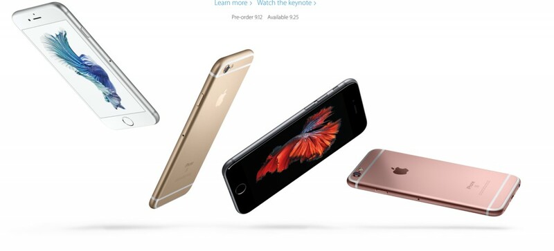 Дождались: Apple представила iPhone 6s и iPhone 6s Plus